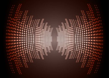 Sound Wave audio. Abstract Digital Music Equalizer Waves. 