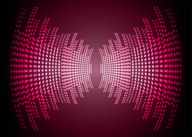 Sound Wave audio. Abstract Digital Music Equalizer Waves. 