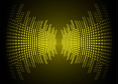 Sound Wave audio. Abstract Digital Music Equalizer Waves. 