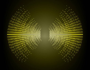 Sound Wave audio. Abstract Digital Music Equalizer Waves. 