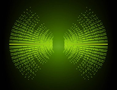 Sound Wave audio. Abstract Digital Music Equalizer Waves. 