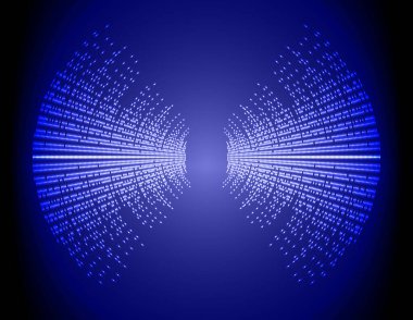 Sound Wave audio. Abstract Digital Music Equalizer Waves. 