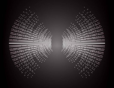 Sound Wave audio. Abstract Digital Music Equalizer Waves. 