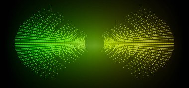 Sound Wave audio. Abstract Digital Music Equalizer Waves. 