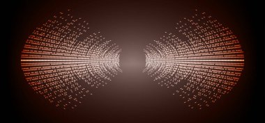 Sound Wave audio. Abstract Digital Music Equalizer Waves. 