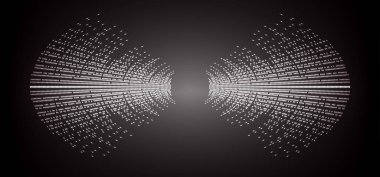 Sound Wave audio. Abstract Digital Music Equalizer Waves. 