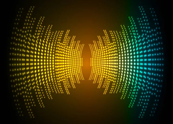 Sound Wave audio. Abstract Digital Music Equalizer Waves. 