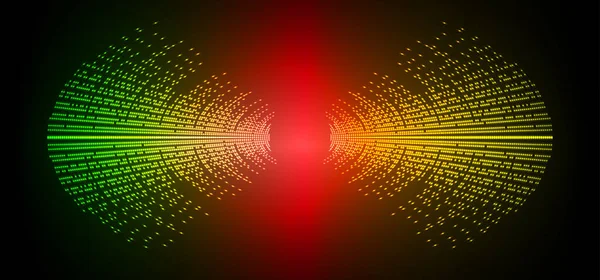 Sound Wave audio. Abstract Digital Music Equalizer Waves. 