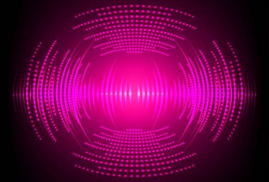 Sound Wave audio. Abstract Digital Music Equalizer Waves.