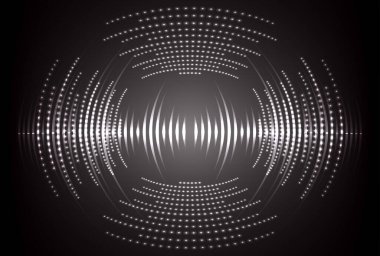 Sound Wave audio. Abstract Digital Music Equalizer Waves.