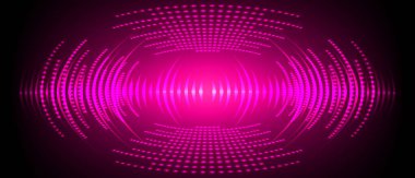 Sound Wave audio. Abstract Digital Music Equalizer Waves.