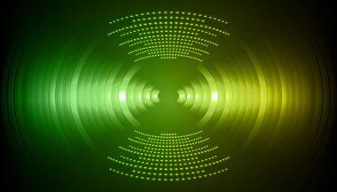 Sound Wave audio. Abstract Digital Music Equalizer Waves.