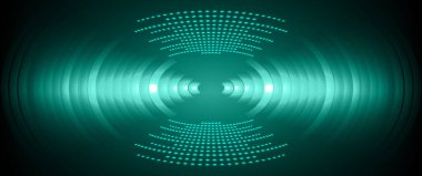 Sound Wave audio. Abstract Digital Music Equalizer Waves.