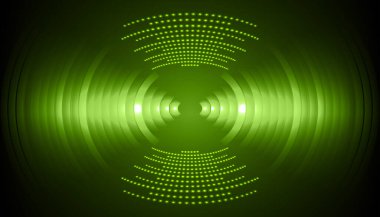 Sound Wave audio. Abstract Digital Music Equalizer Waves.