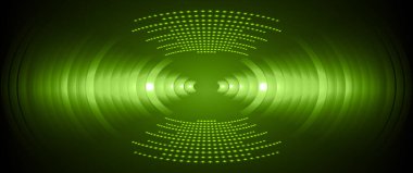 Sound Wave audio. Abstract Digital Music Equalizer Waves.