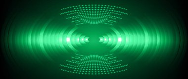 Sound Wave audio. Abstract Digital Music Equalizer Waves.