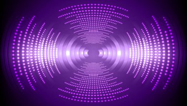 Sound Wave audio. Abstract Digital Music Equalizer Waves.