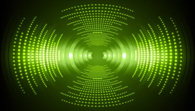 Sound Wave audio. Abstract Digital Music Equalizer Waves.