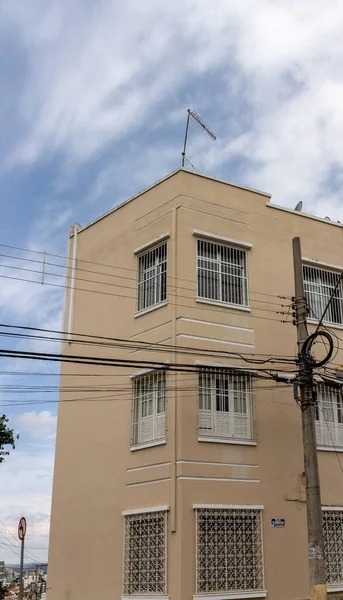 Antiguo Edificio Apartamentos Belo Horizonte Brasil — Foto de Stock