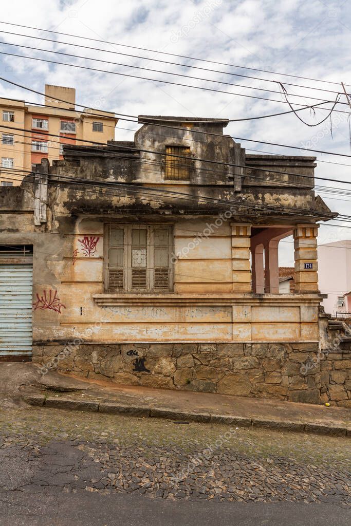 Abandoned house in Belo Horizonte, Brazil