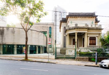 Brezilya Belo Horizonte 'deki Akademi Mineira de Letras (Minas Gerais Harfler Akademisi) Karargahı