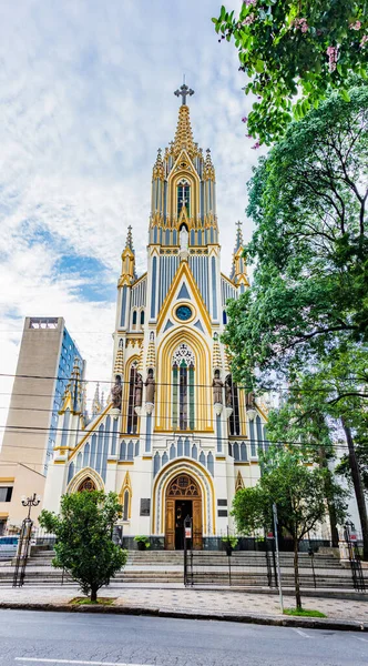Basílica Nuestra Señora Lourdes Belo Horizonte Brasil —  Fotos de Stock