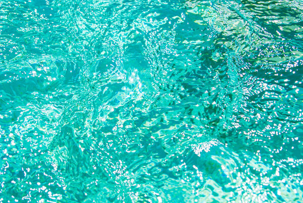 Turquoise Blue Pool Water Texture