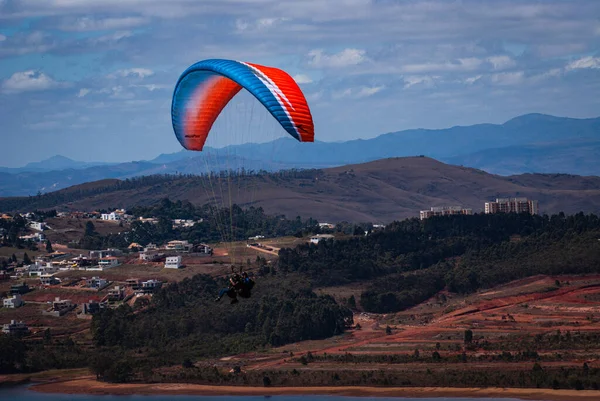 Parapendio Nello Stato Del Minas Gerais Brasile — Foto Stock