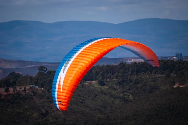 Gleitschirme Bundesstaat Minas Gerais Brasilien — Stockfoto