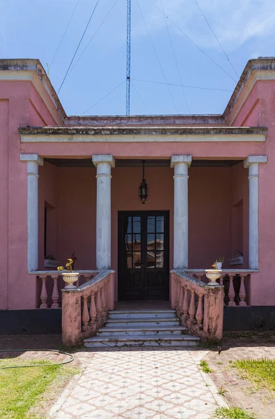 Casa Rosa Velha San Antonio Areco Província Buenos Aires Argentina — Fotografia de Stock
