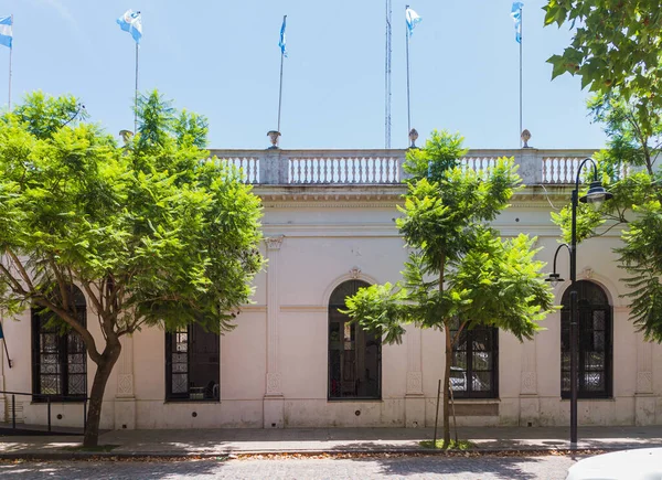 San Antonio de Areco 'daki belediye binası, Buenos Aires Eyaleti, Arjantin  