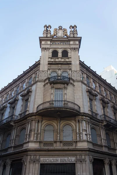 Old Building Spanish Association Rosario Argentina — Stock fotografie