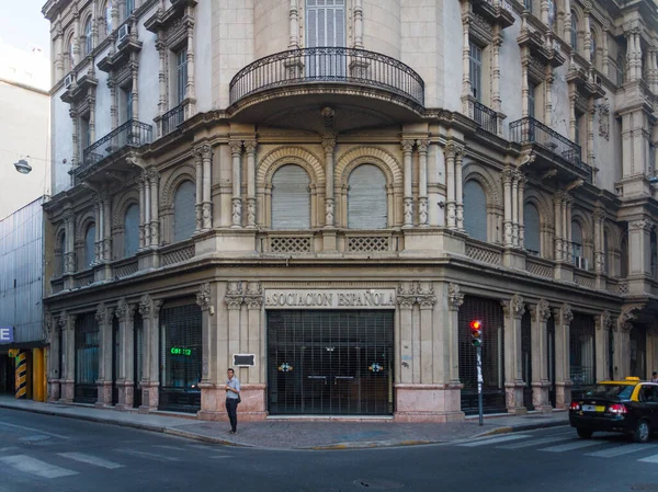 Old Building Spanish Association Rosario Argentina — Stock fotografie