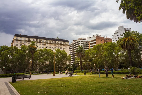 Plaza San Martn Rosario Argentina — Stock fotografie