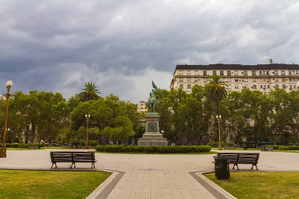 Monument Plaza San Martn Rosario Argentina — Stock Photo, Image