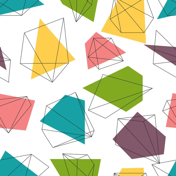 Set of geometric shapes — Stock Vector