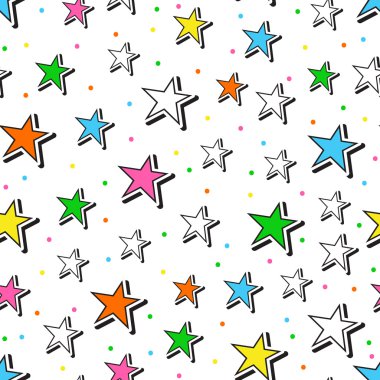 renkli yıldız toplama