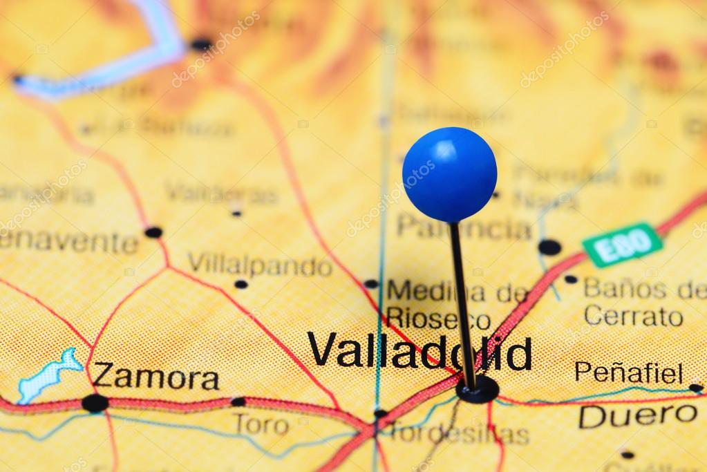 Resultado de imagen de valladolid mapa espaÃ±a