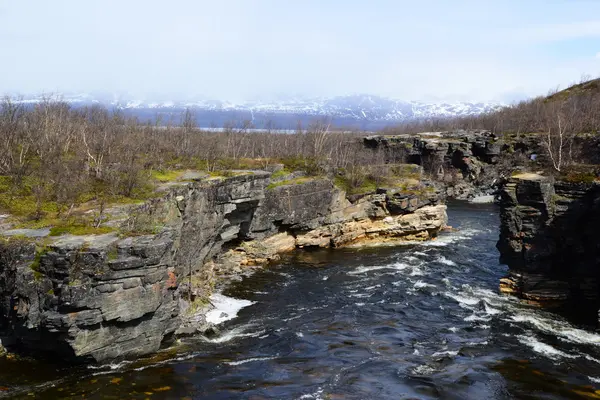 Rift górskich w Norwegii — Zdjęcie stockowe