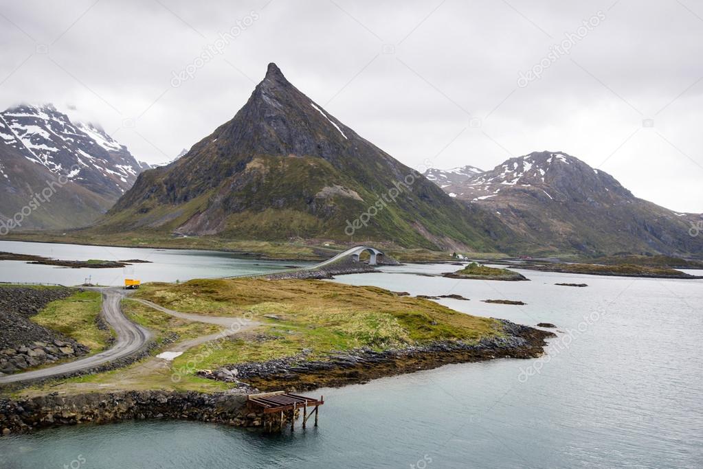 mountain view - Lofoten Islands, Norway
