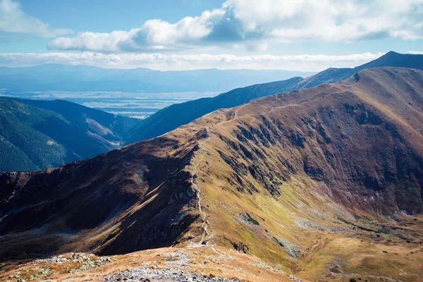 Αναρρίχηση Placlive κορυφή στο Tatras — Φωτογραφία Αρχείου