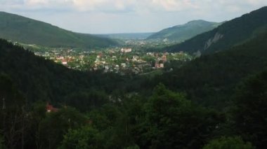 Timelapse Karpat Dağları Panoraması