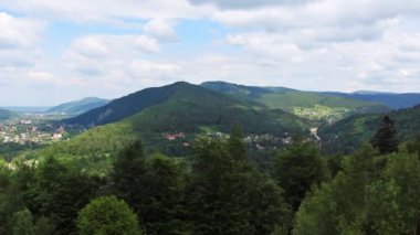 Karpat Dağları Panorama sağ