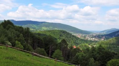 Karpat Dağları Panorama sol