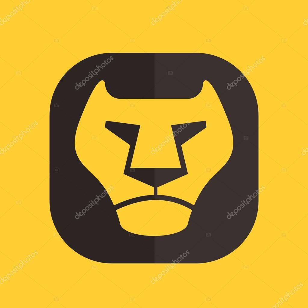 Icon logo vector leon