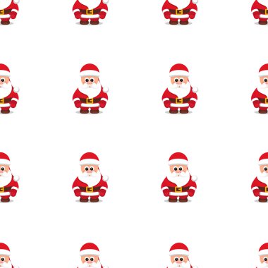 Patternvectorsantawhite