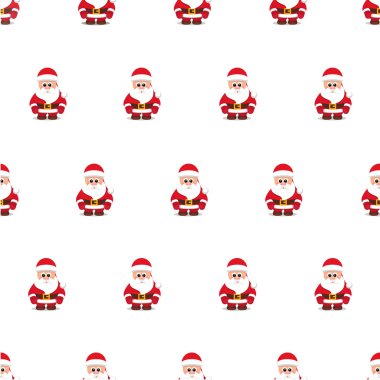 Patternvectorsantawhite03