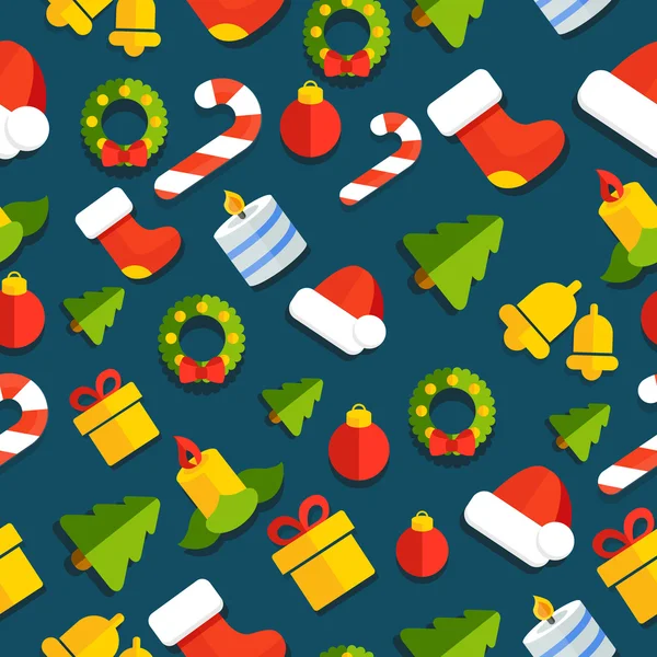 Gifrpatternchristmasnewyear02 — Vector de stock