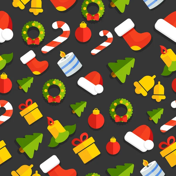 Giftpatternchristmasnewyear — Image vectorielle