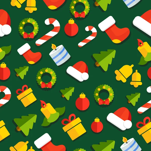 Giftpatternchristmasnewyear03 — Stockvector